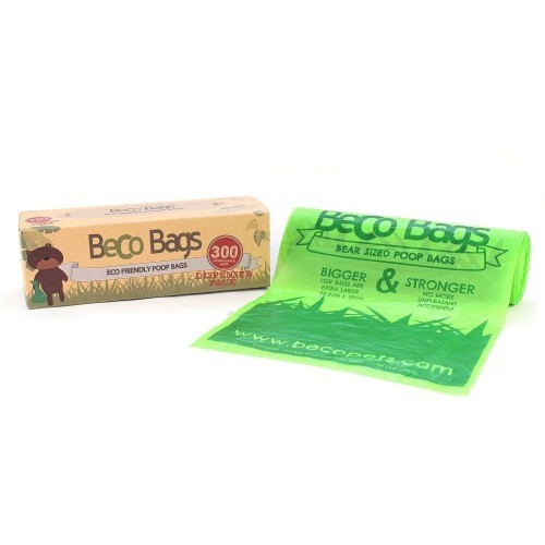 Dispensador de sacos plásticos ecológico com aroma natural.