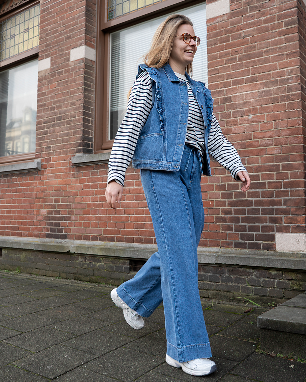 Gilet - Blauw