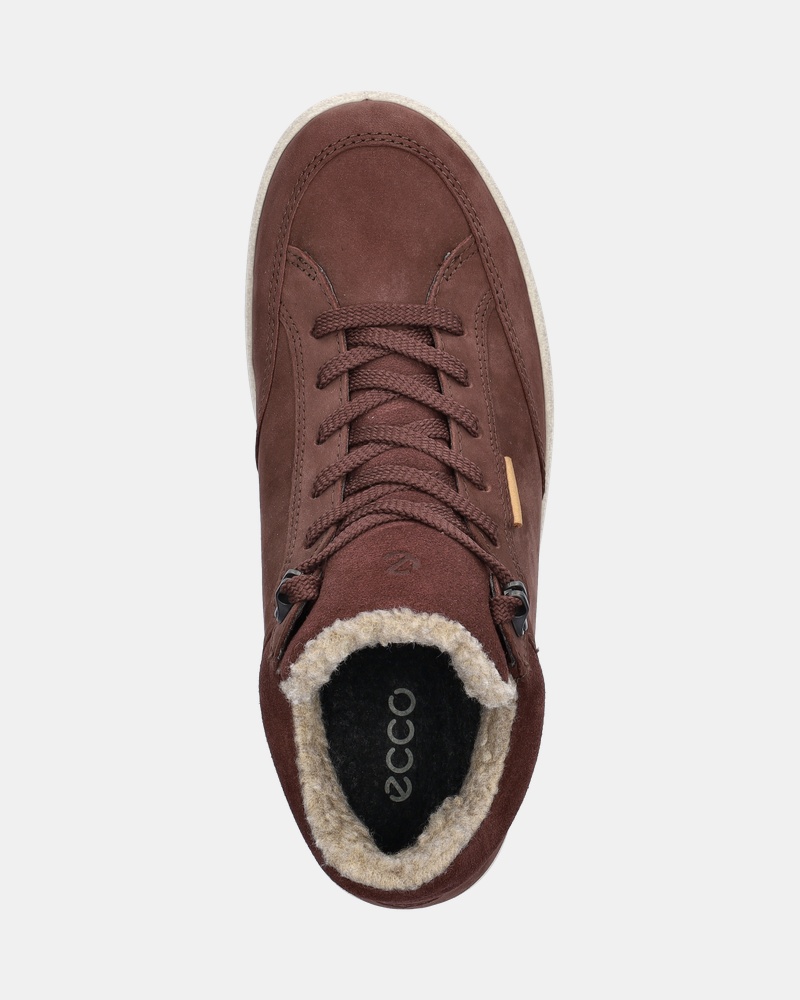 Ecco Soft 7 Tred Hoge sneakers  - bruin