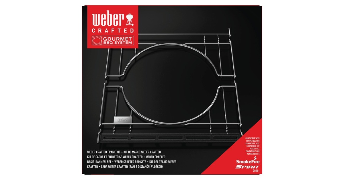 WeberCRAFTED Frameset - Spirit en Smokefire lijst
