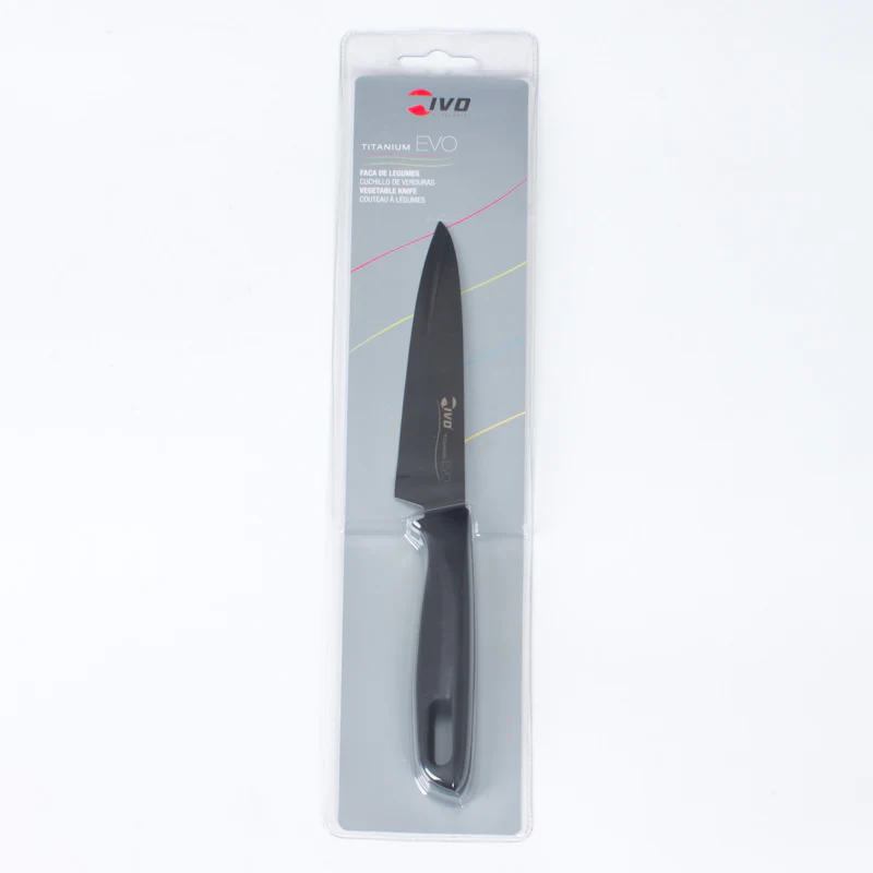 Couteau à légume lame 12cm en titanium Table passion
