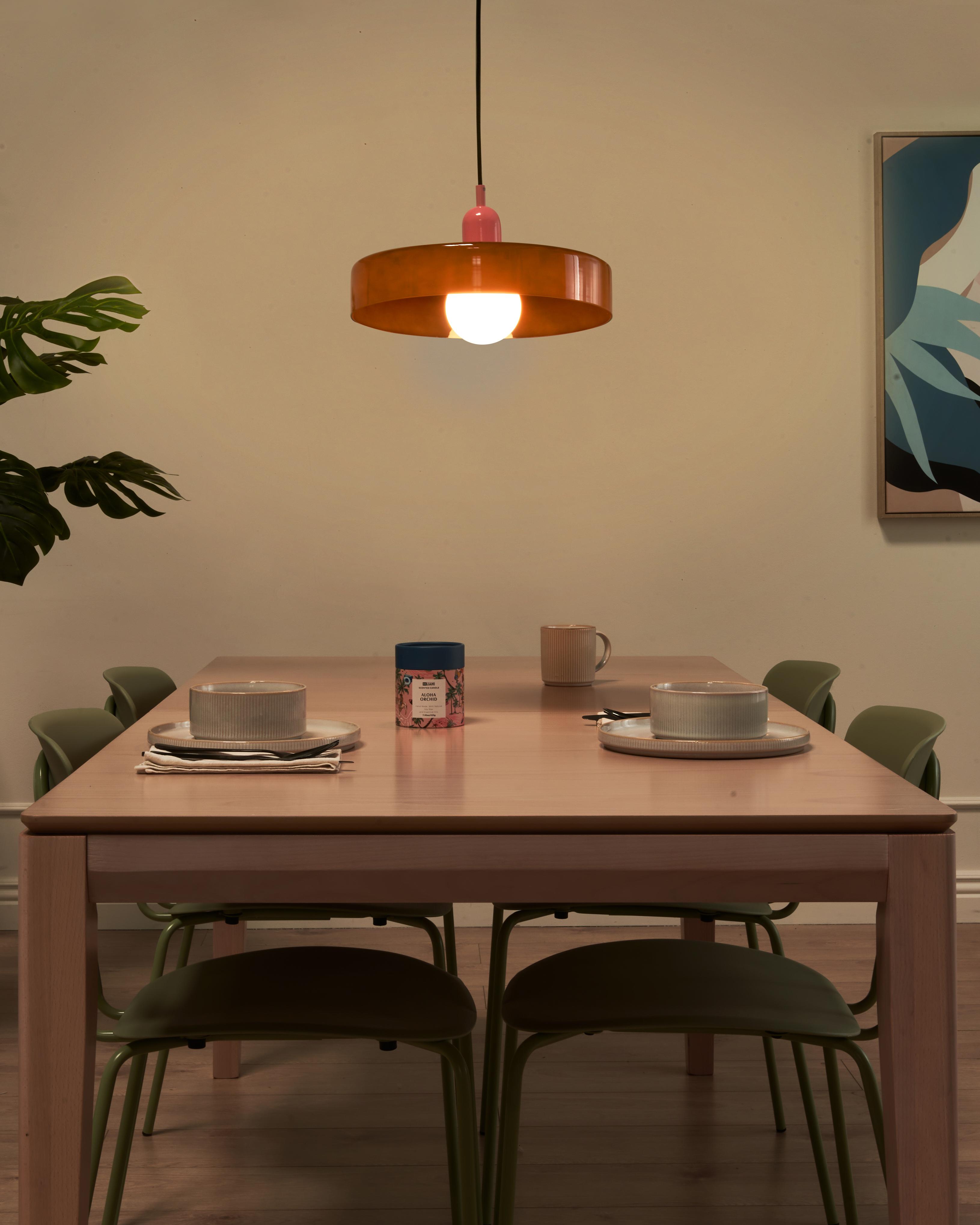 Hanglamp PAALA Glas Olijfgroen