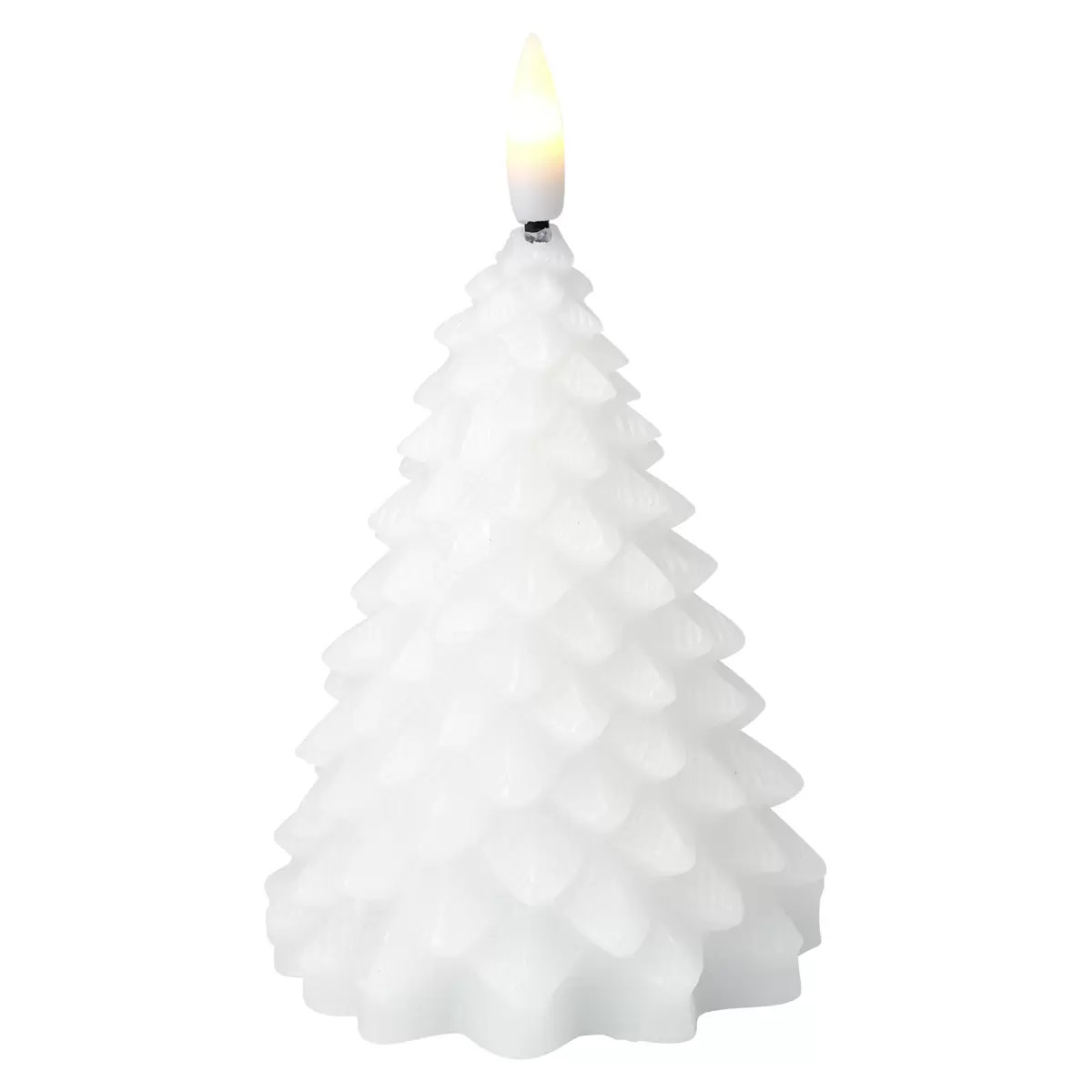 LED-Kerze LED-Tree weiss