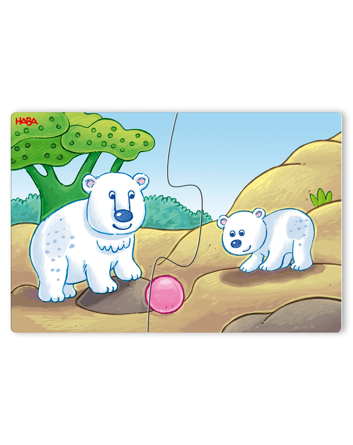 Puzzle WILDE TIERE 10x2-teilig