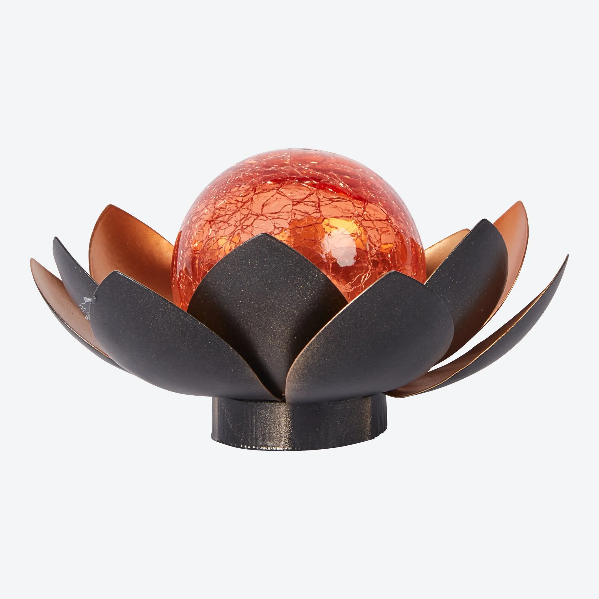 Solar-Lotusblüte, ca. 12x7cm