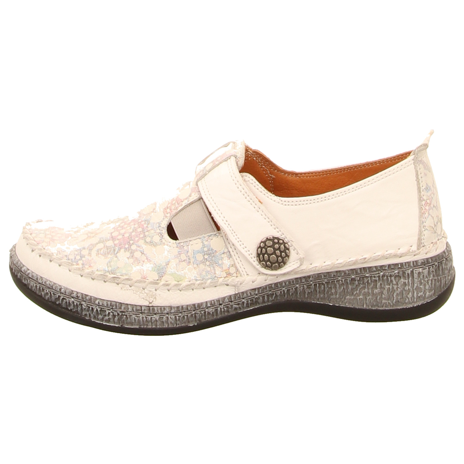 Pölking Slipper weiß weiss/weiss kombi