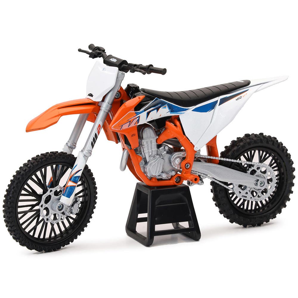 New Ray - Maquette moto 1/12 KTM 450 SX-F Orange / Noir