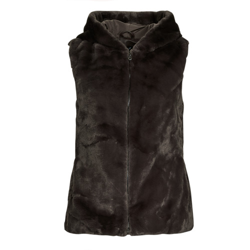 Only - ONLMALOU FAUX FUR WAISTCOAT CC OTW - Marron
