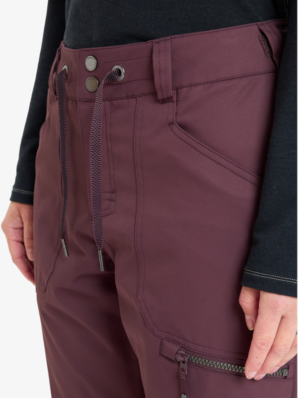 Nadia Pantalon de snow technique Rouge Femme