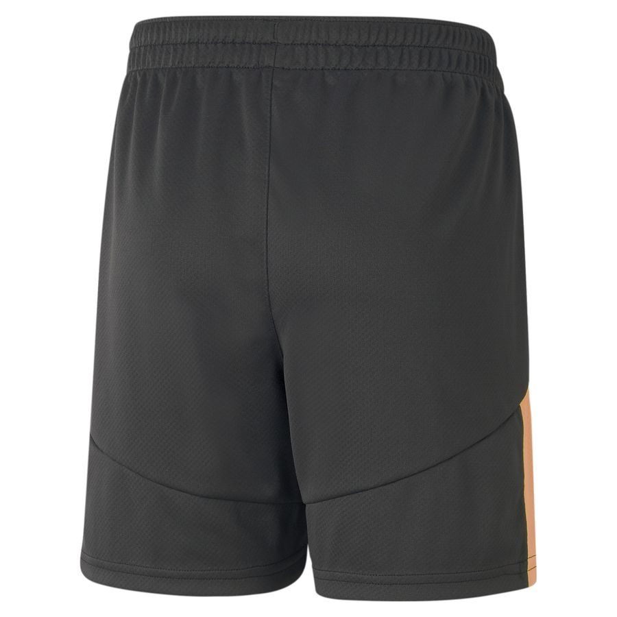 PUMA Short d'Entraînement IndividualFINAL - Noir/Orange Enfant