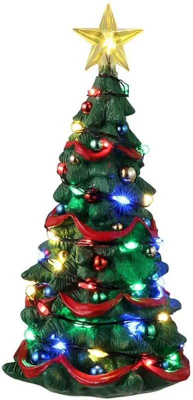 Lemax - Joyful Christmas Tree 12.5 cm - Met Licht