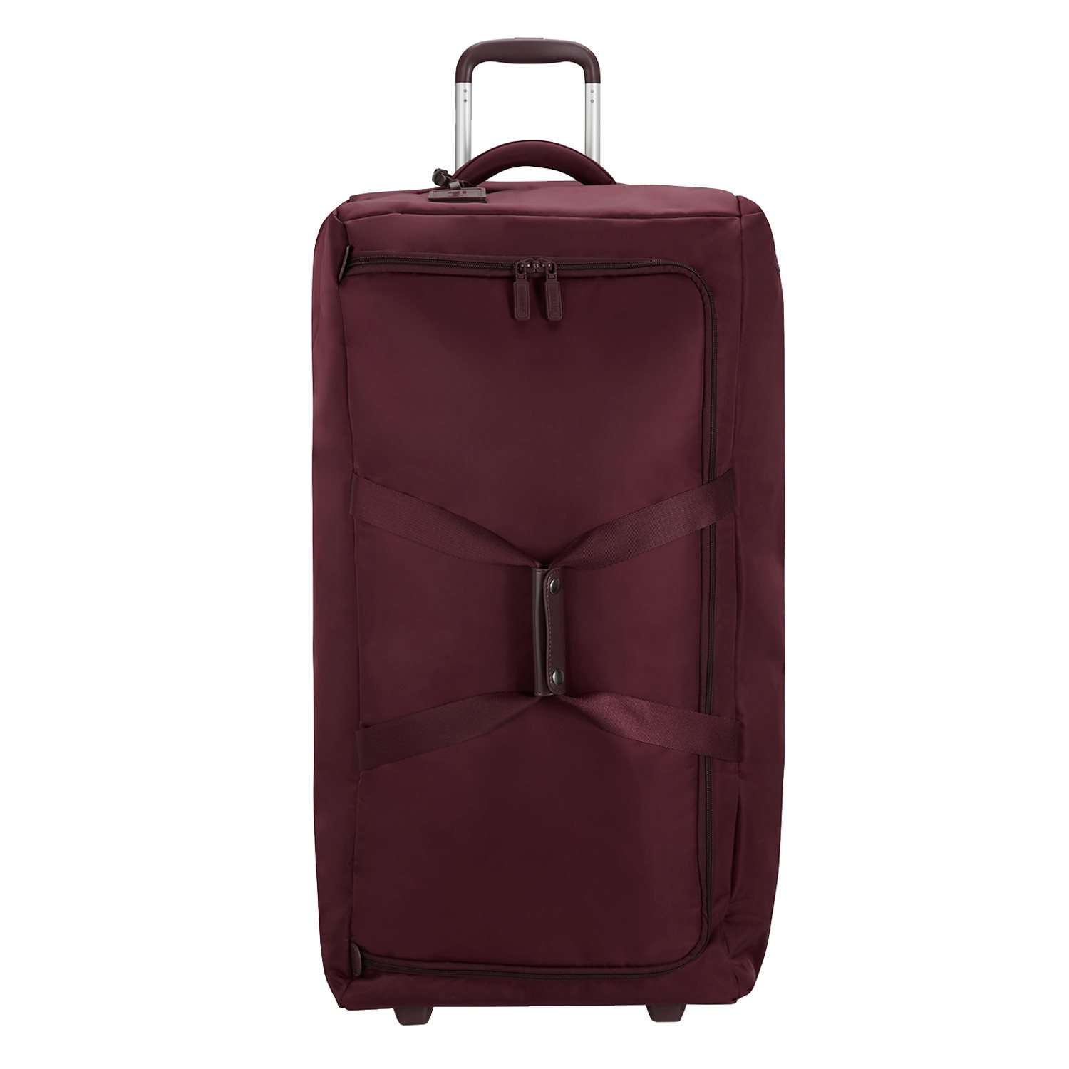 Lipault Foldable Plume Duffle/Wheels bordeaux