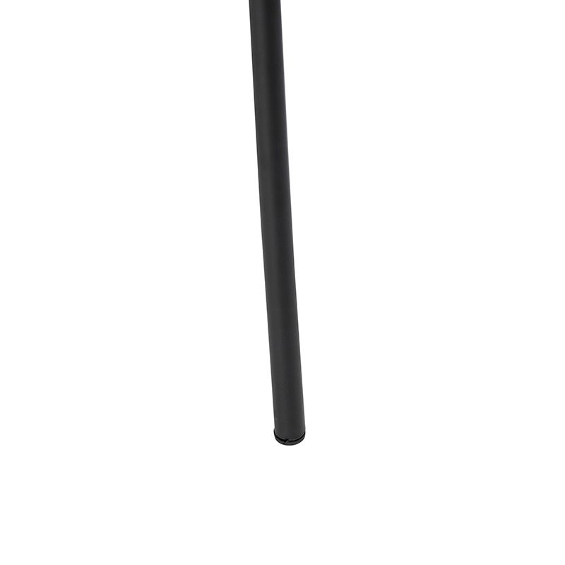 Design vloerlamp zwart met goud - Mayelle