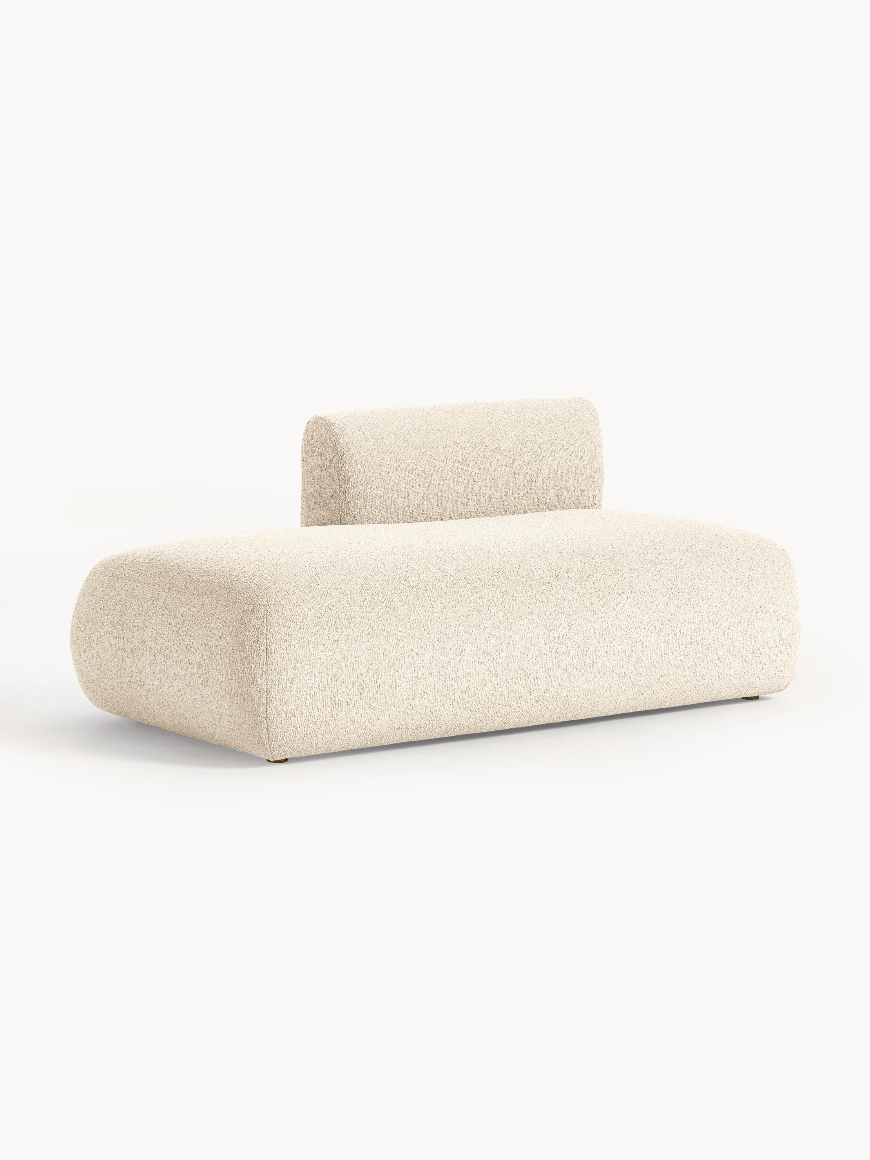 Modulaire bouclé chaise longue Sofia