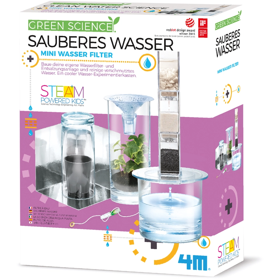 4M Green Science - Sauberes Wasser Mehrfarbig