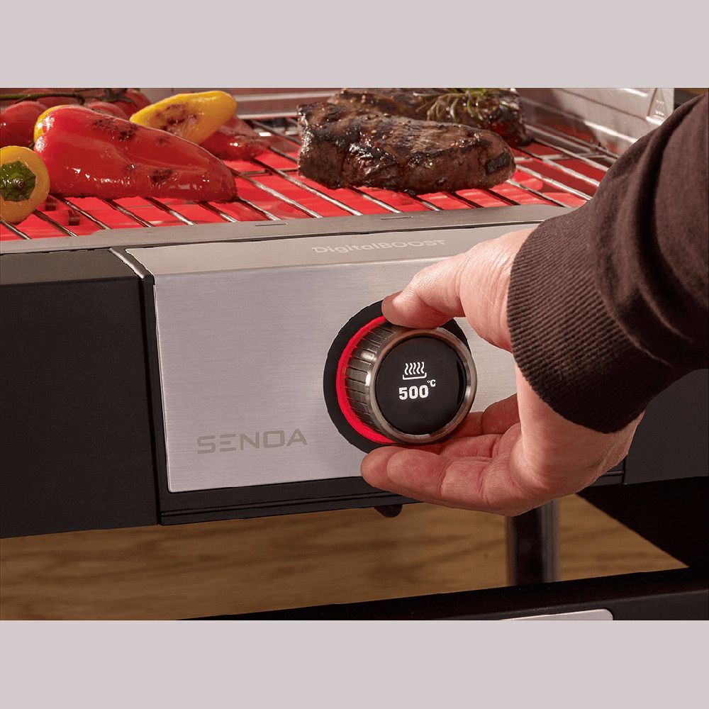 Barbecue grill sur pied int/extSeverin Senoa noir