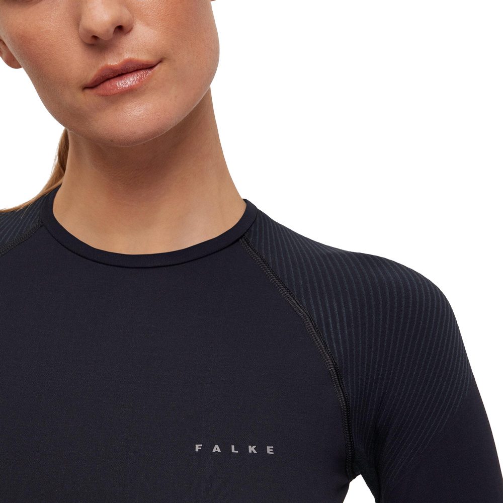 Falke Longsleeve Damen schwarz