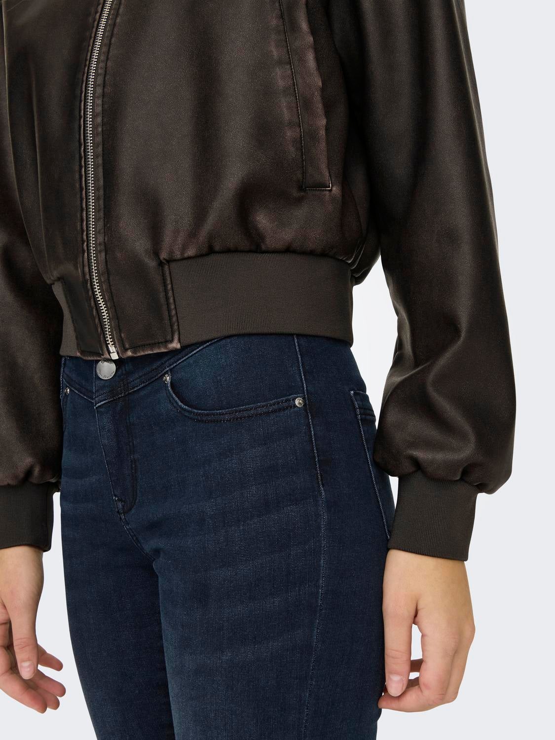 ONLJANE Blousonjacke Chocolate Brown