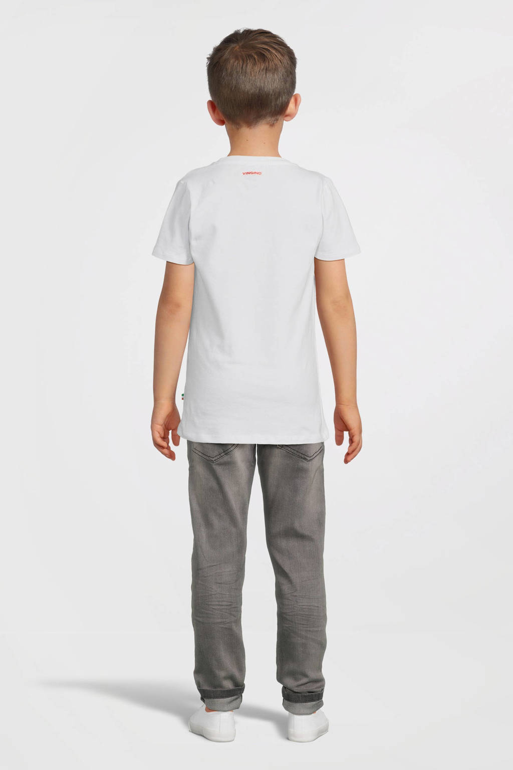 Koko Noko slim fit jeans Nox grijs stonewashed