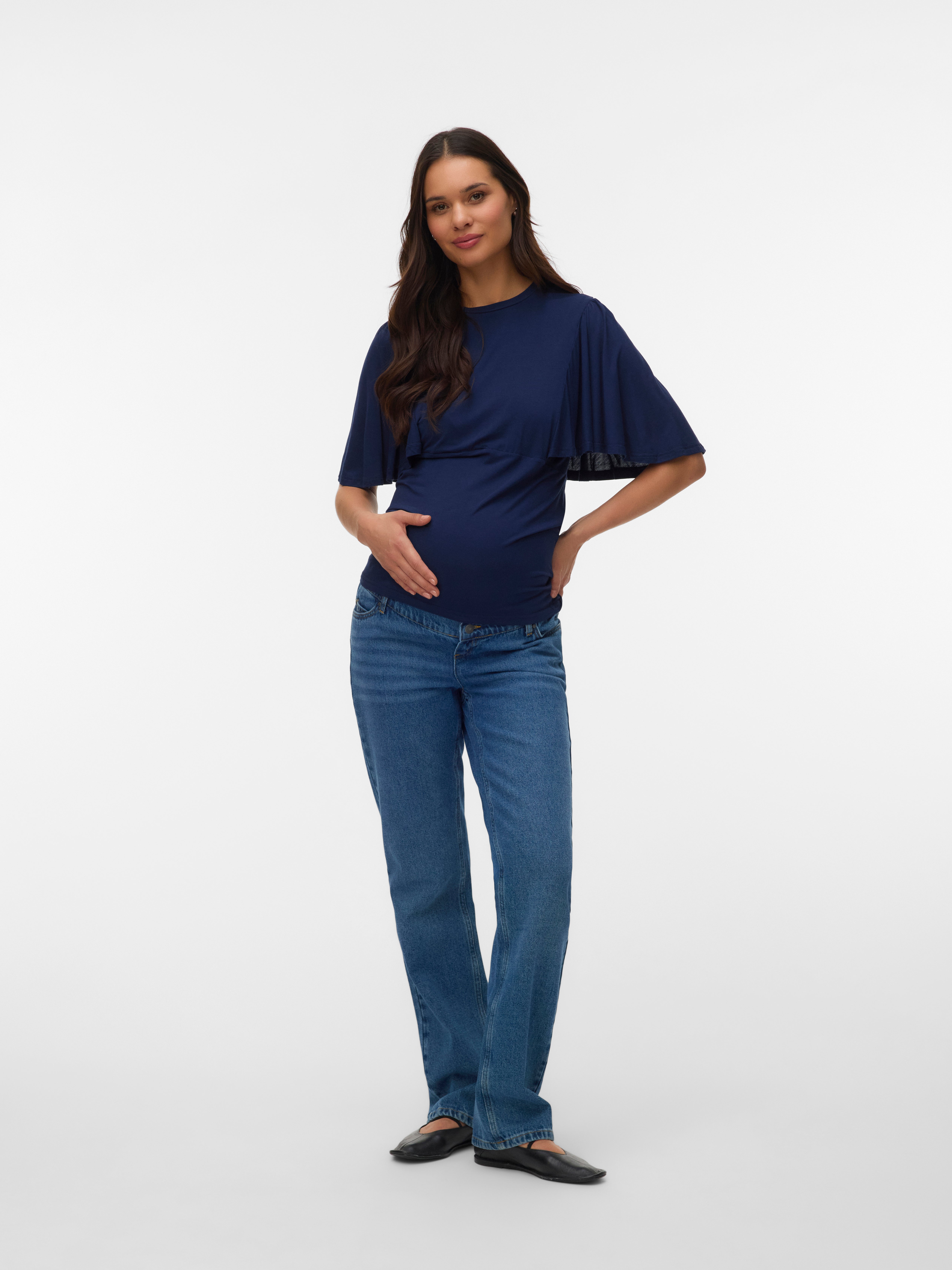Regular fit O-hals Top