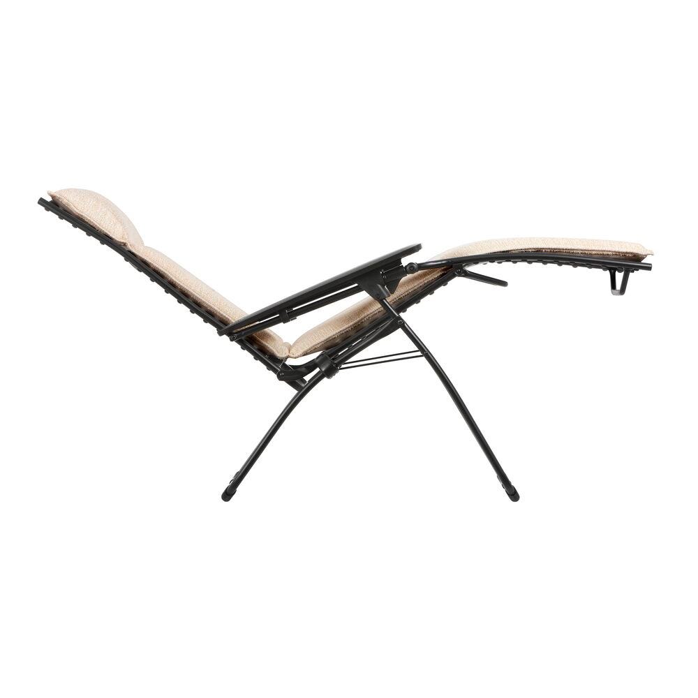 Gepolsterte Zero-Gravity-Relaxliege Bayanne Niksen Creme