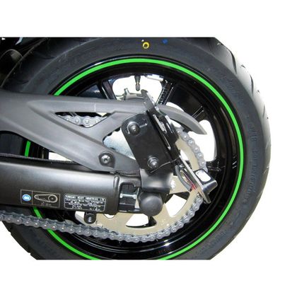 Support de plaque Brazoline ADAPTABLE - Noir