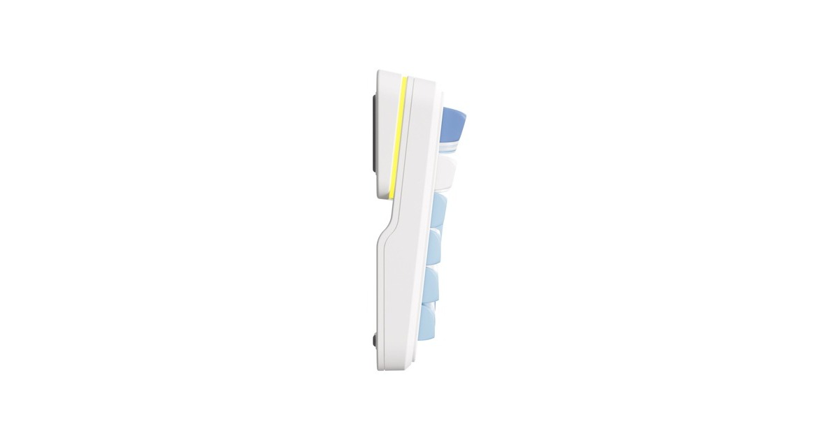 MCHOSEK99 Sky Blue Icy Creamsicle Wireless Gasket Mount Mechanical, toetsenbord  (Wit/lichtblauw, US lay-out, Kailh Box Icy Creamsicle, 98%, RGB, Hot swap, Double-Shot PBT, draadloos / Bluetooth / USB-C)