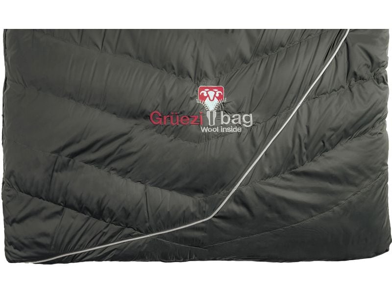 Grüezi Bag Schlafsack Biopod DownWool Summer Comfort Nylon, Allround-Deckenschlafsack