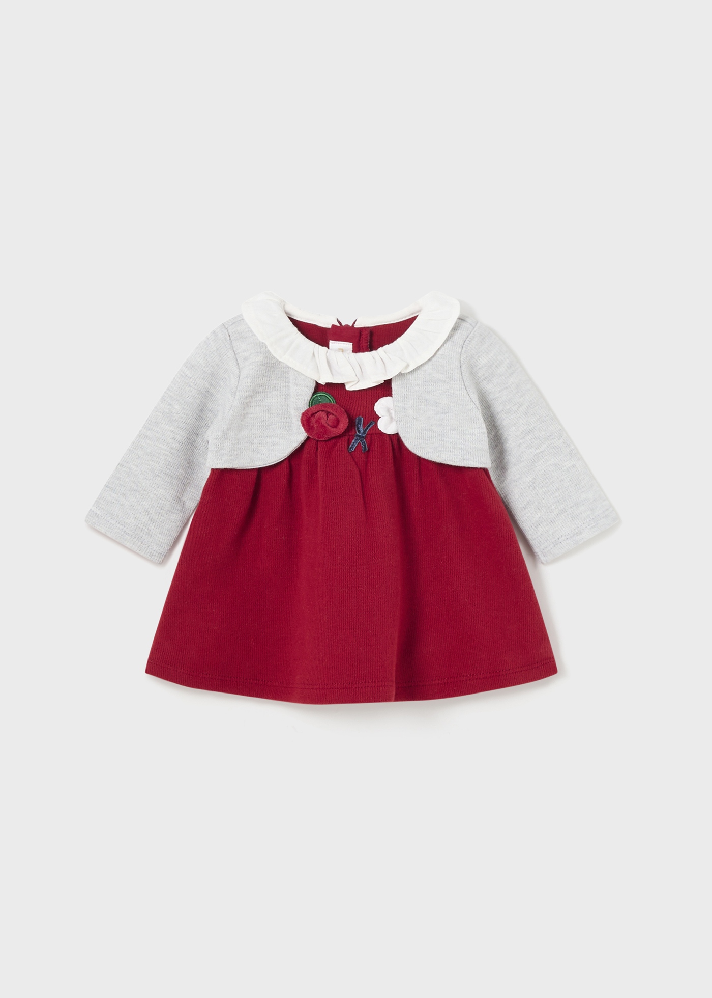 Vestido tipo cardigã Better Cotton para recém-nascido