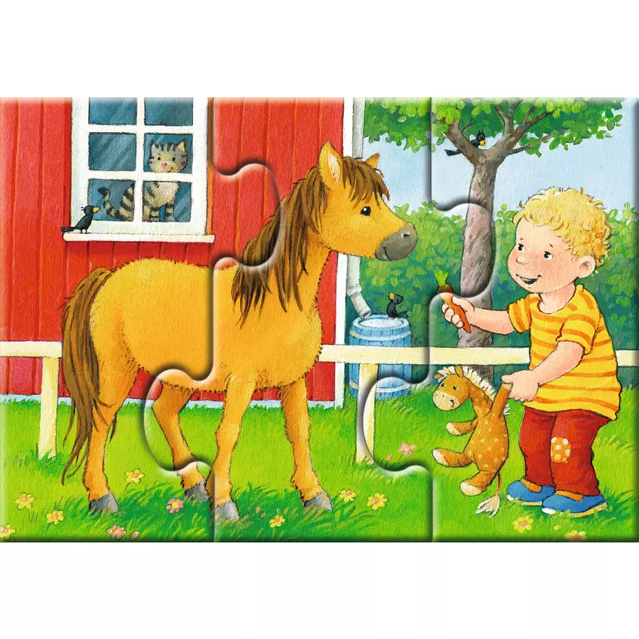 Ravensburger ministeps® Mein allererstes Puzzle: Streichelzoo