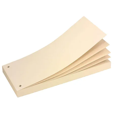 Herlitz Trennstreifenblock chamois 70er Packung