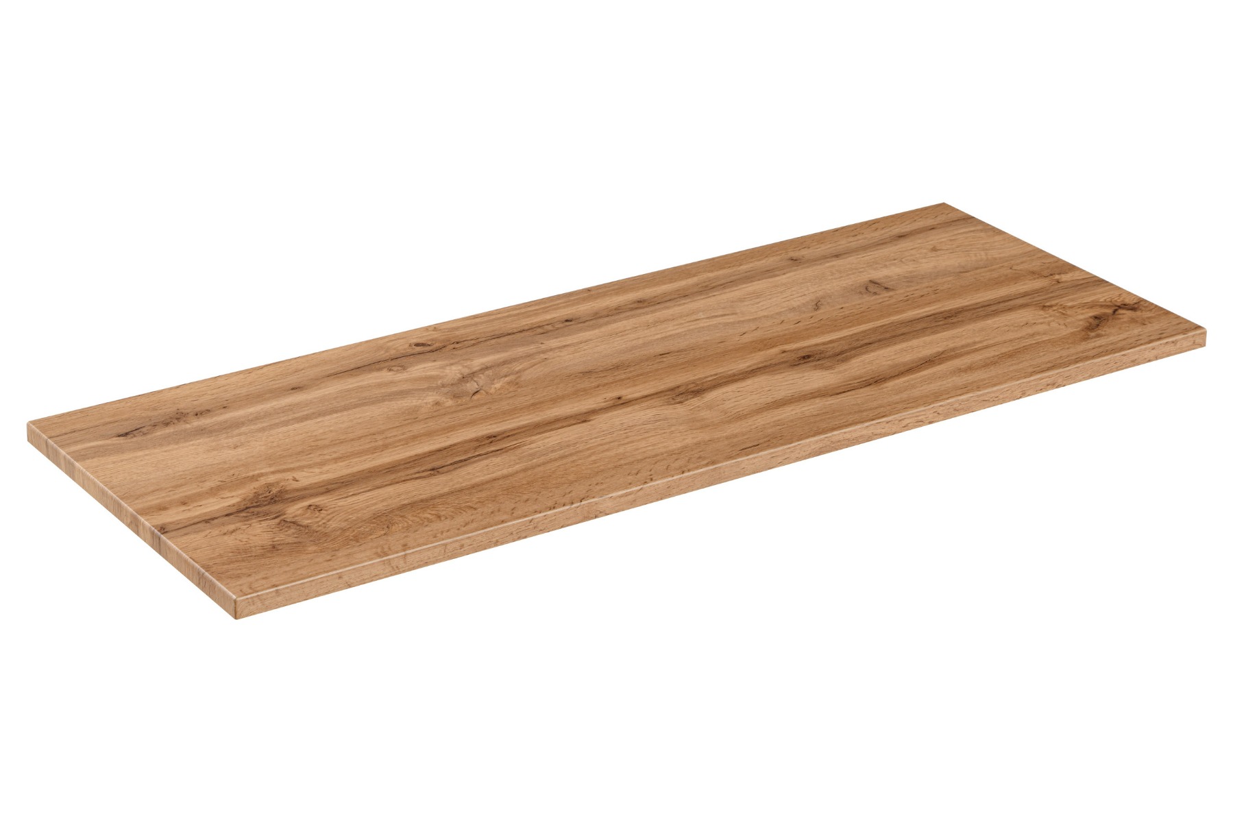 Comad Xilo Black Wotan FSC badkamermeubel 120cm met twee waskommen zwart/eiken