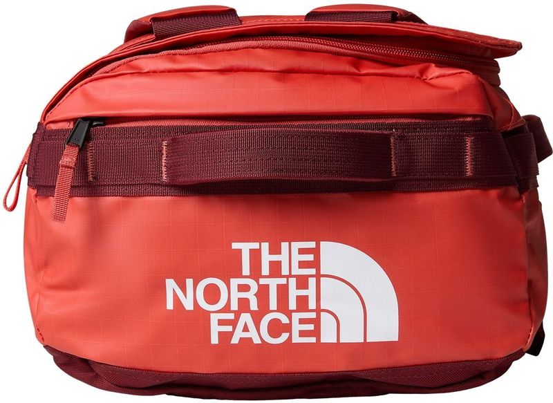 The North Face - Base Camp Voyager Duffel 32L - Tas - Rood - Gerecyclede Materialen