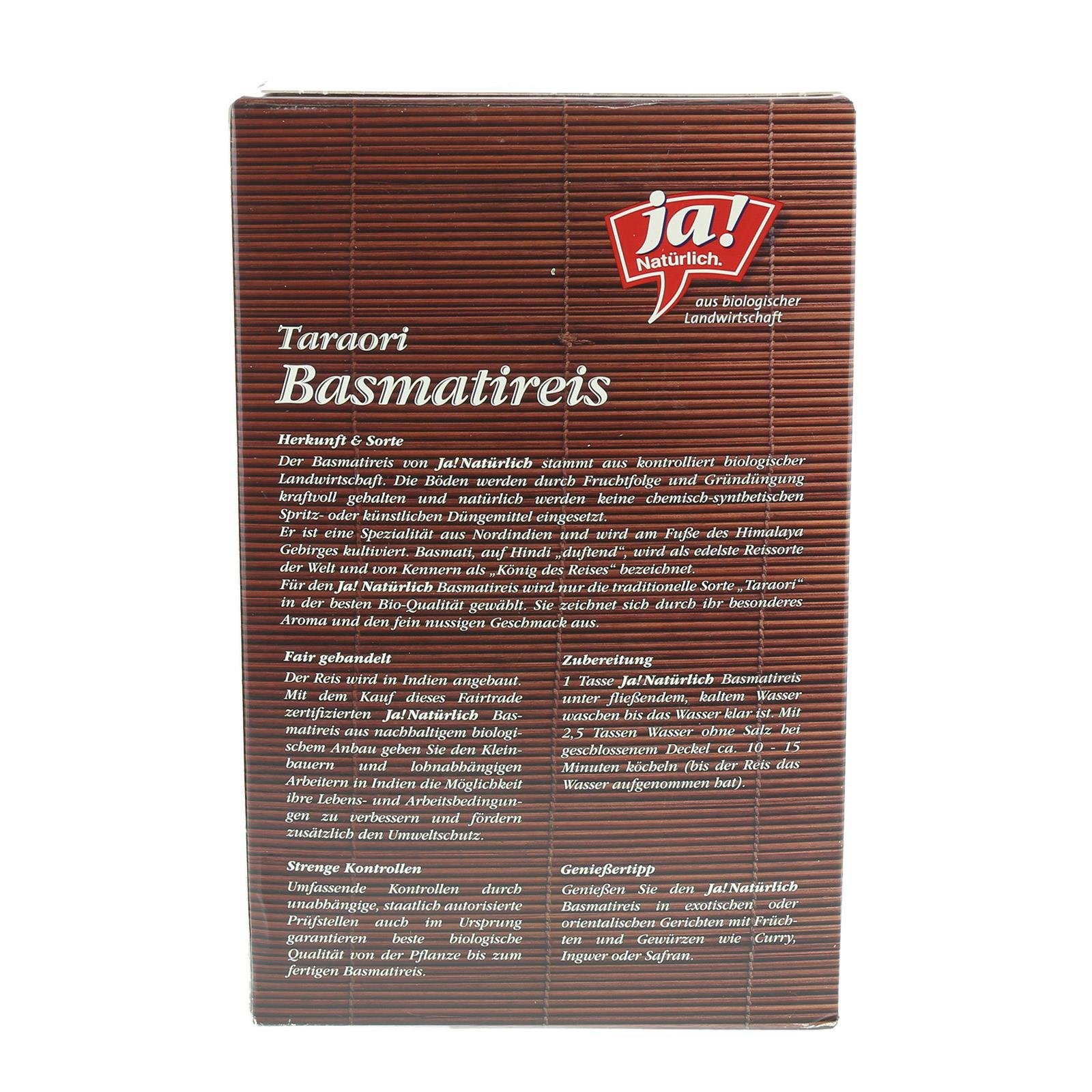 Ja! Natürlich Fairtrade Basmatireis