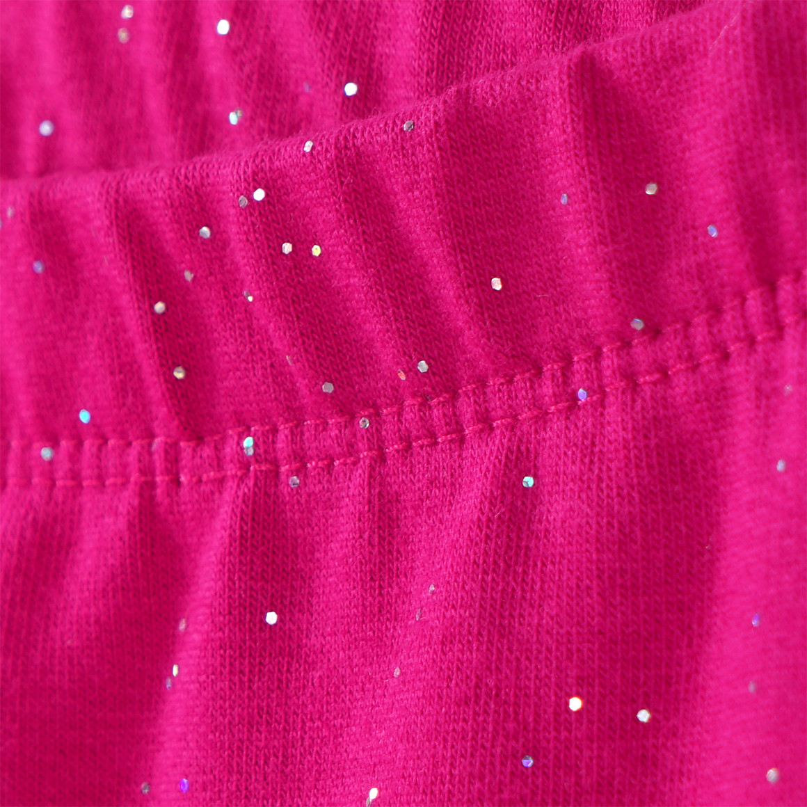 Topolino Mädchen Leggings mit Glitzer Allover pink