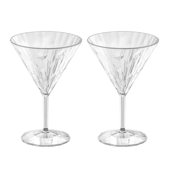 Koziol - Club No.12 Superglas, 250 ml, crystal clear (2er-Set)