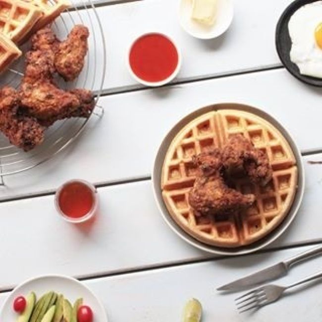 Chicken and Waffles