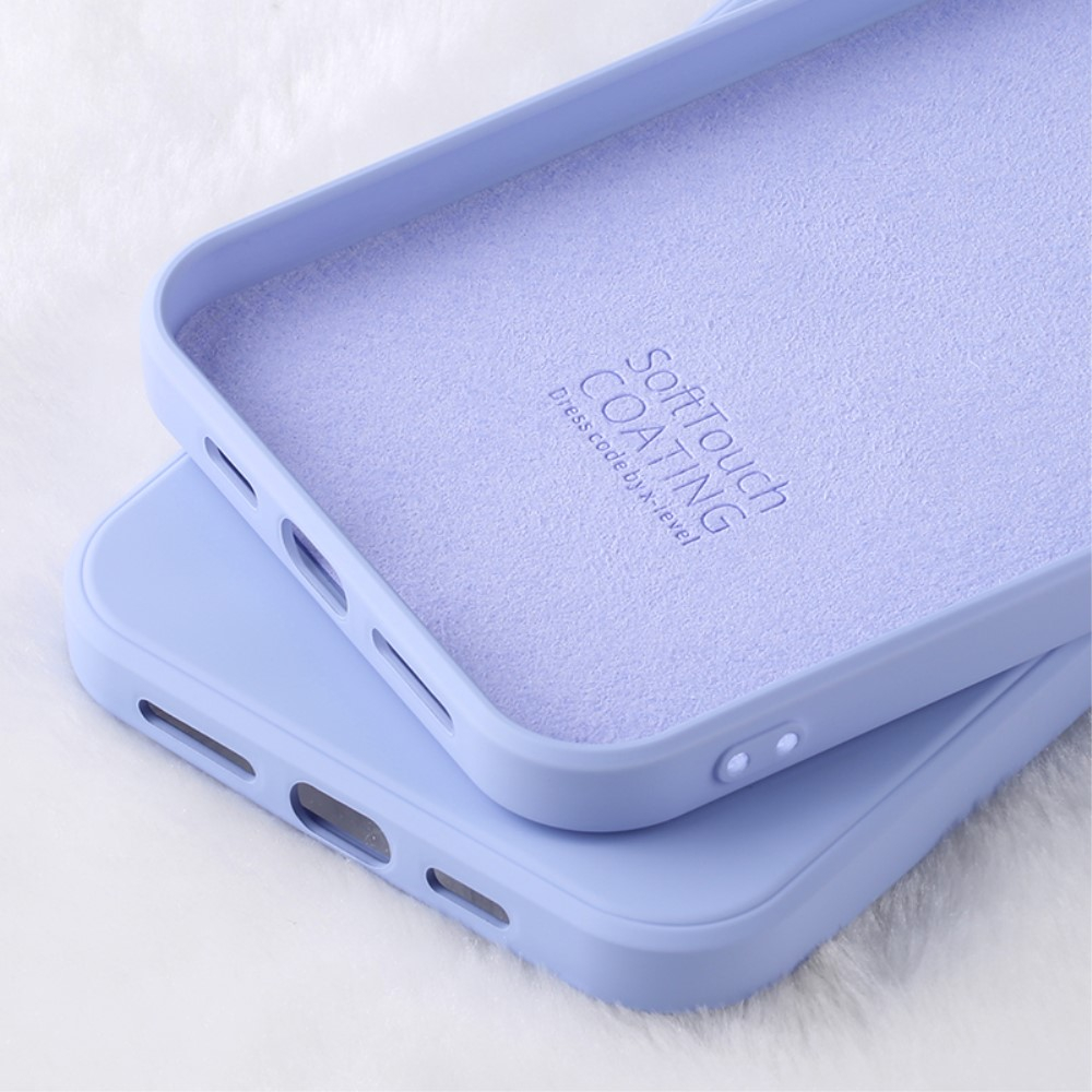 iPhone 12 / iPhone 12 Pro Silikon Case Hülle - Lila