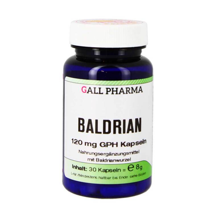 Baldrian 120 mg GPH Kapseln, 30 St