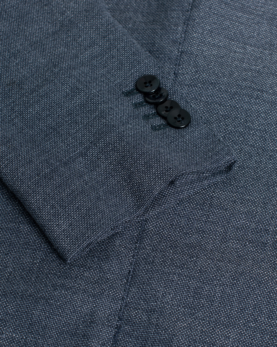 Boglioli K Jacket Wool Hopsack Blazer Grey 52