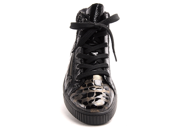 Rieker boots bottine plates femme m6441 bronze
