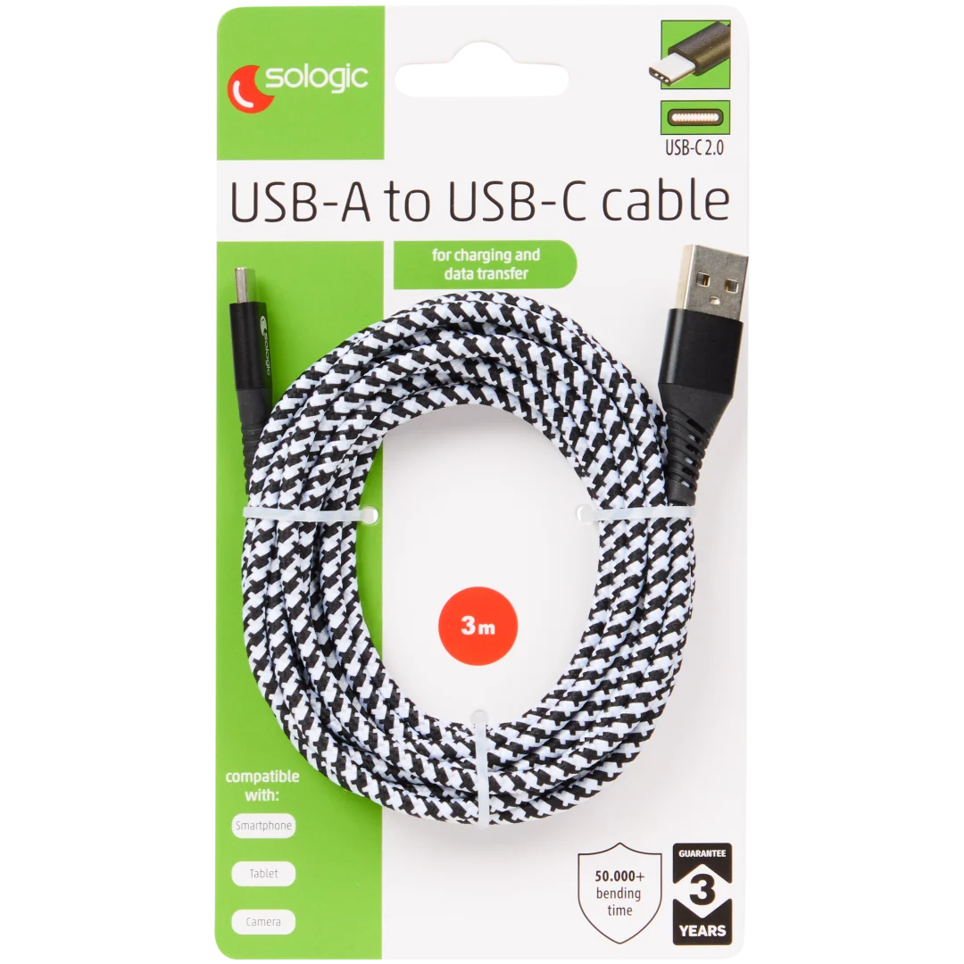 Câble de charge et de données Sologic USB-C