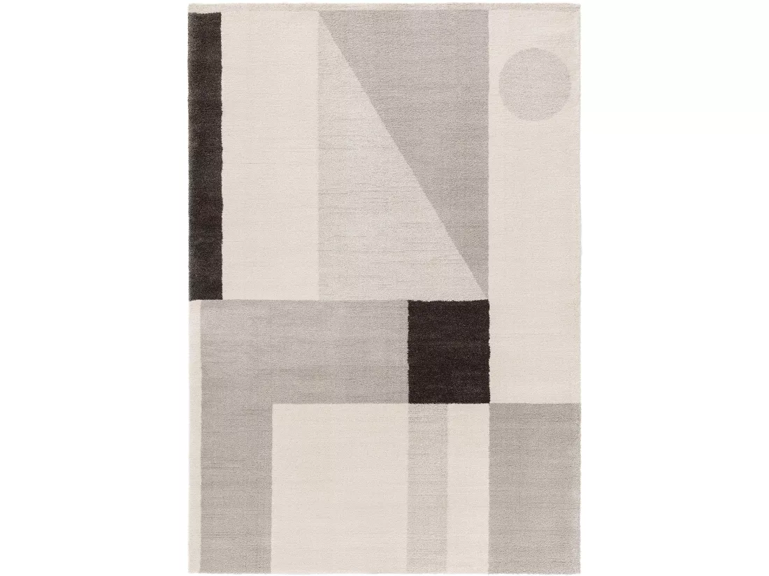 Tapis Tacoma Crème/Gris 240x340 cm