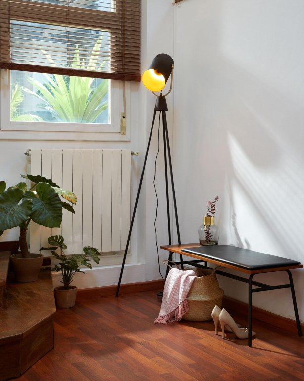 Kave Home Carabel bankje notenhoutfineer