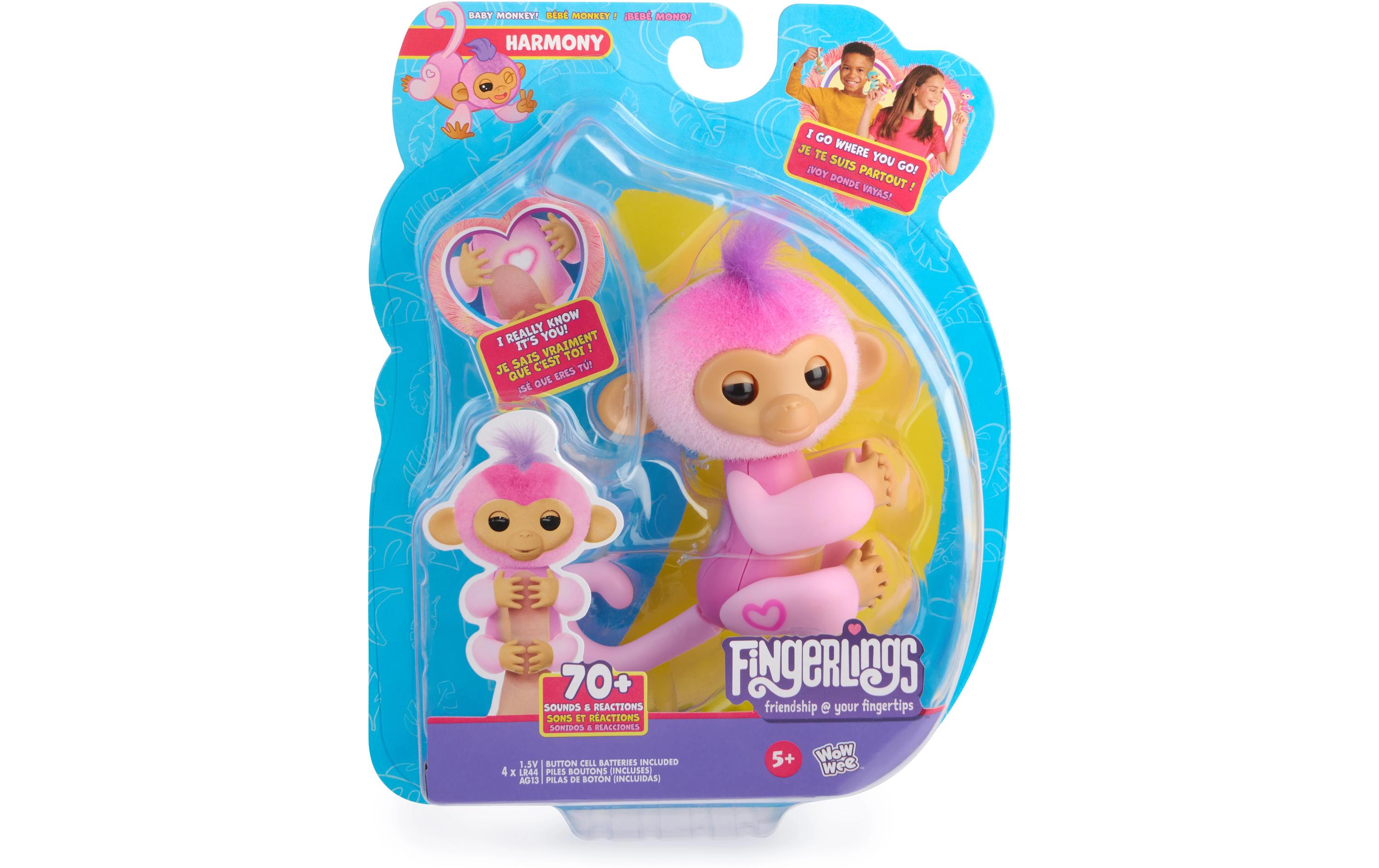 Fingerlings Monkey Pink HarmonyInteraktiver und lustiger Affe