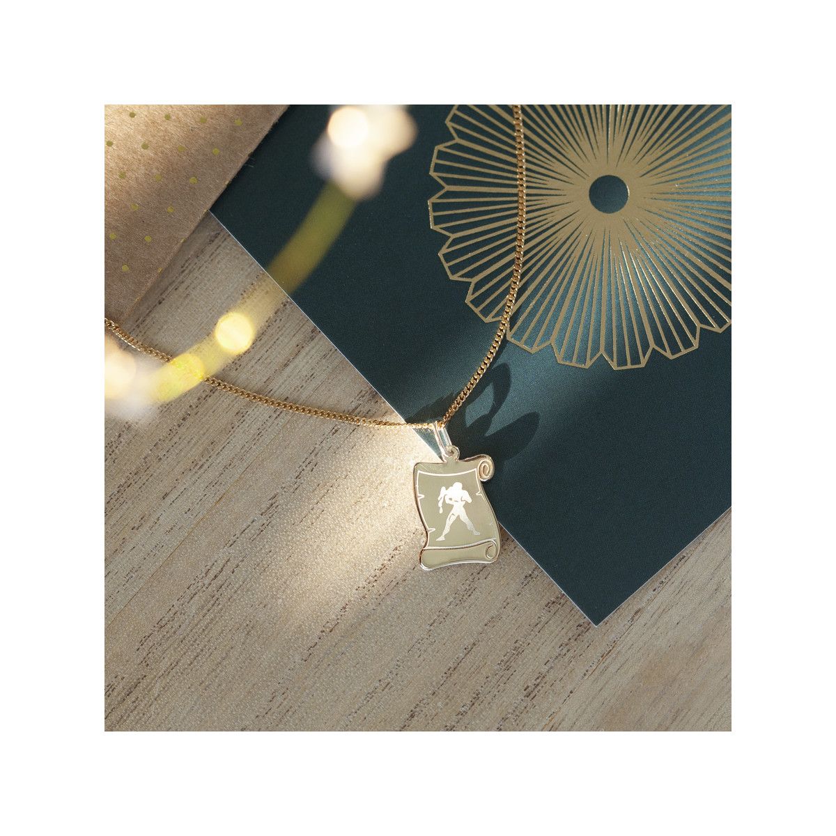 Pendentif MATY VERSEAU Or jaune 375