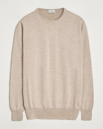Morgano Extra Fine Merino Wool Crewneck Dark Brown