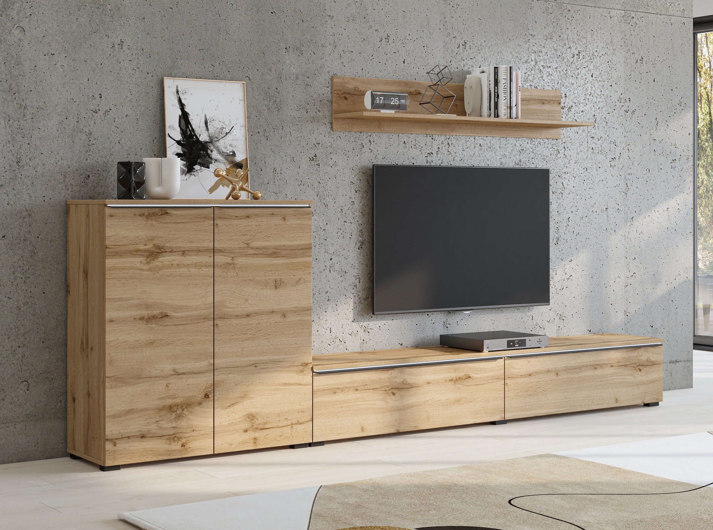 INOSIGN Wohnwand »Tana, Breite 260 cm, moderne Anbauwand« 3 Stk. tlg.