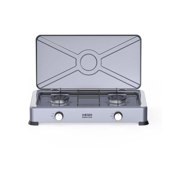 Haeger Double Cook GC-02E.022A Fogareiro de 2 Bicos