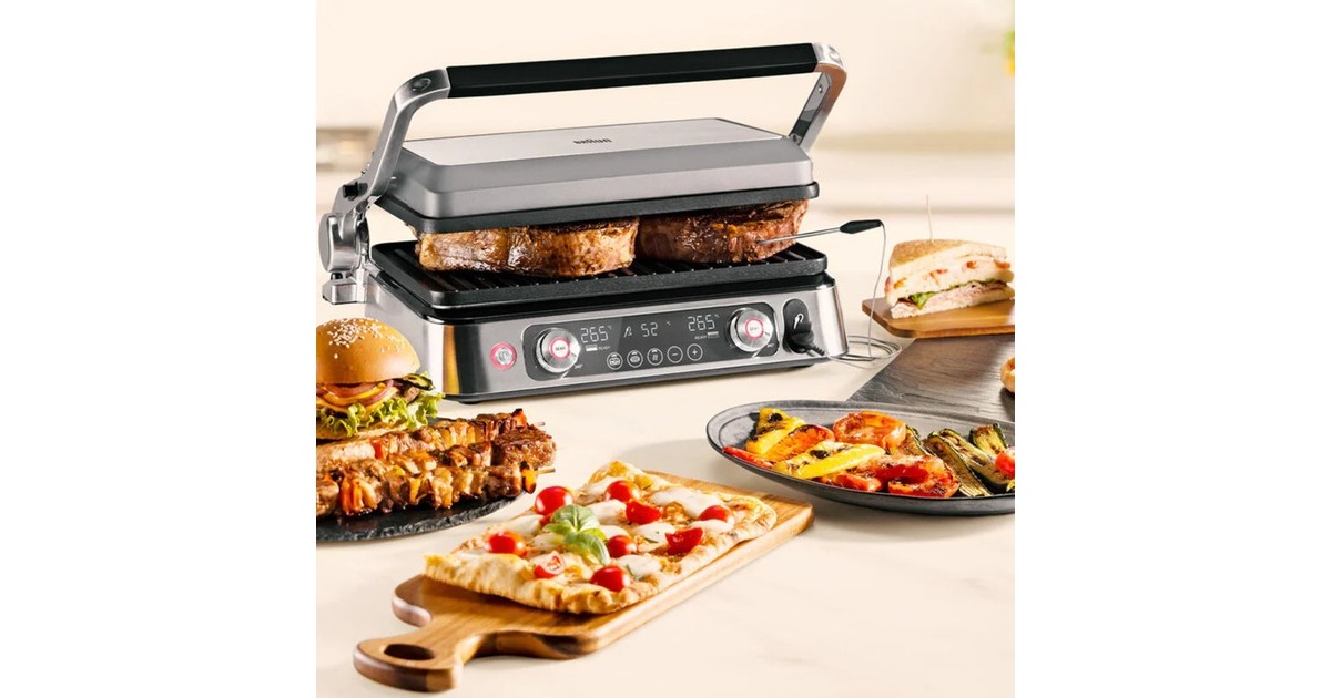 BraunMultiGrill 9 Pro contactgrill CG 9160  (Zwart/roestvrij staal)